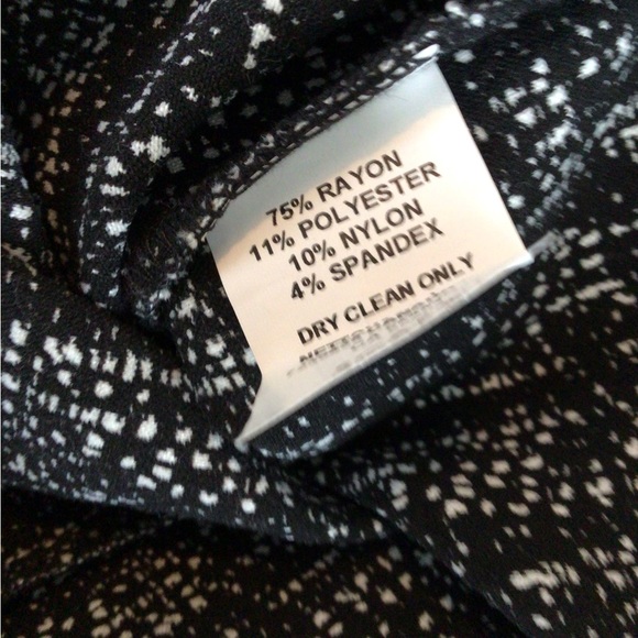 Scapa Lauren Pierre Woman’s Gray & Black Sleeveless Midi Dress. Size Large. - Picture 4 of 4